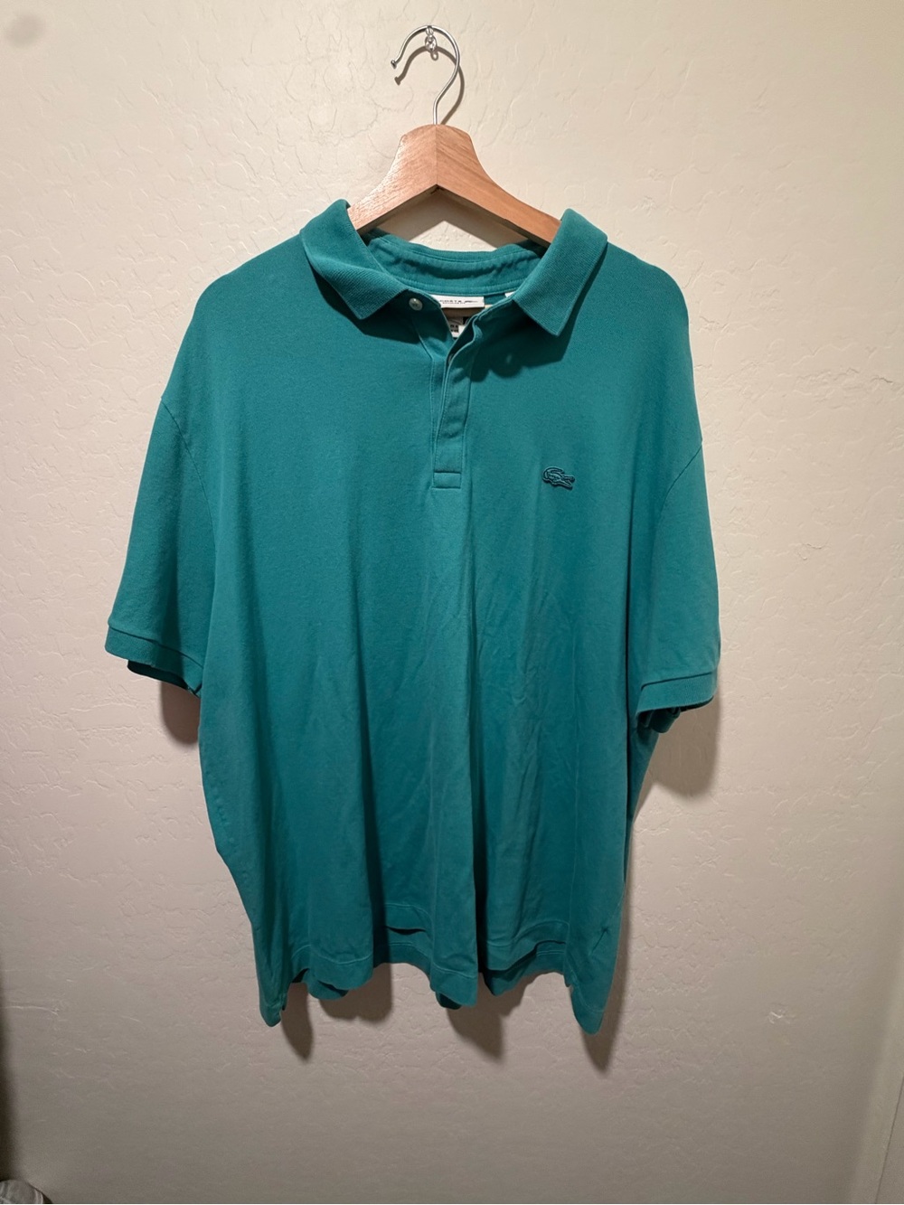 Lacoste Men's Polo Shirt in Teal Green